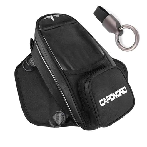 UIFCOG Motorrad Zubehör Tanktasche Tanktasche Für Motorräder Passend Für Aprilia Für CAPONORD 1200 ETV1000(with Logo)