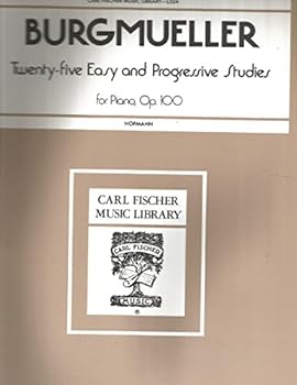 Burgmuller Op. 100: Twenty-five Easy and Progressive Studies for the Piano (Schirmer's Library of Musical Classics)