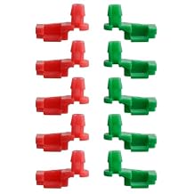 HERCOO Tailgate Handle Rod Clip Tail Gate Assembly Door Lock Retainer Clips Compatible with 1999-2007 Chevy Silverado GMC Sierra for 88981030 88981031