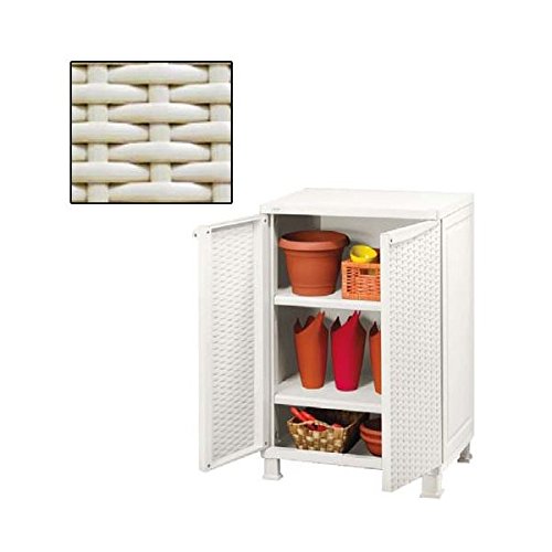 Armadio mobile basso in resina tuttopiani