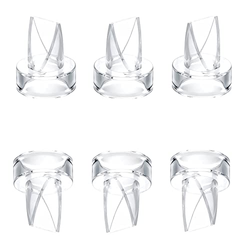 Image of 6pc Duckbill Valves,Replacement Pump Parts Compatible with TSRETE,CPPSLEE,Momcozy S9/S12 Wearable Breast Pump,Breast Pump Accessories Replace(6 Piece Set)