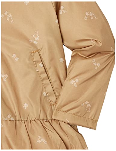 OshKosh B’gosh Baby Girl's Fleece-Lined Jacket, Khaki with Stylish Floral Design3