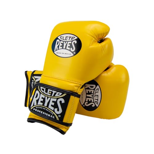 Image of CLETO REYES Training Boxing Gloves with Hook and Loop Closure for Sparring and Heavy Punching Bags, Men and Women, MMA, Kickboxing, Muay Thai