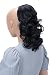PRETTYSHOP 14" Hair Piece Pony Tail Extension Draw String Very Long & Voluminous Curled Wavy Heat-Resisting color variation (14" black #1 PH1)