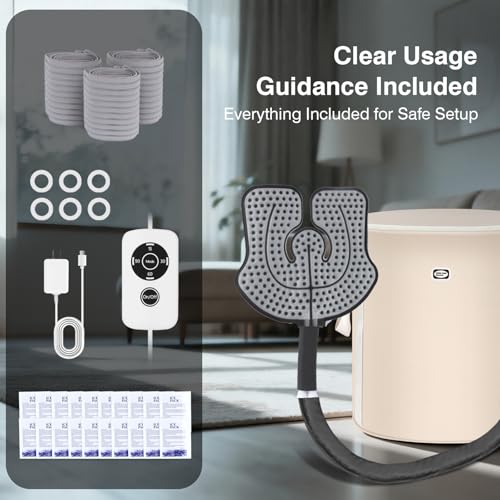 Ice Machine for Knee After Surgery, Portable Cold Therapy Machine for Knee Replacement, Ice Therapy for Post Surgery, Cryotherapy System with Ice Pack for Injuries Recovery - Image 6