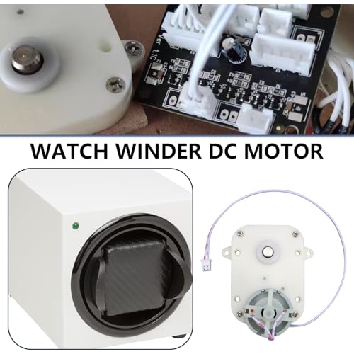 OTOTEC 1 cargador de reloj de 3 V CC con motor de mesa, accesorios automáticos de bobinador de cadena, adecuado para reemplazo de equipos eléctricos y de prueba - imagen 2