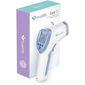 TrueLife Care Q7 Medical Nauwkeurige contactloze infraroodthermometer voor het voorhoofd met LCD-display voor kinderen…