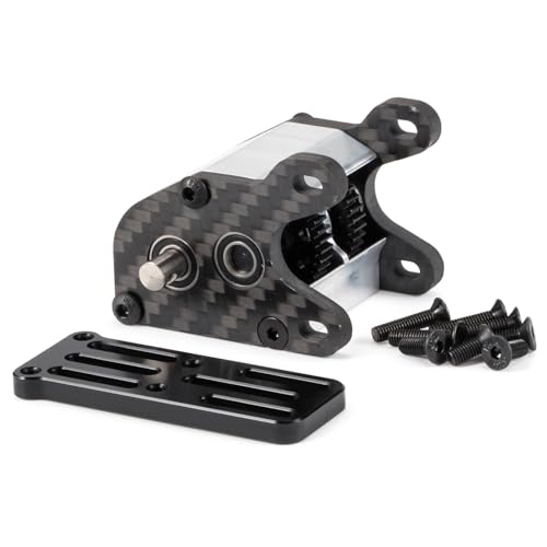 Dual Motor Transmission Dig Overdrive Gearbox with Slipper Pad, Silver