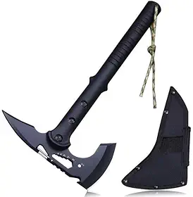 Machado Tático Sobrevivência Tomahawk Combate Martelo Machado Multiuso para Exterior (HW-305026)