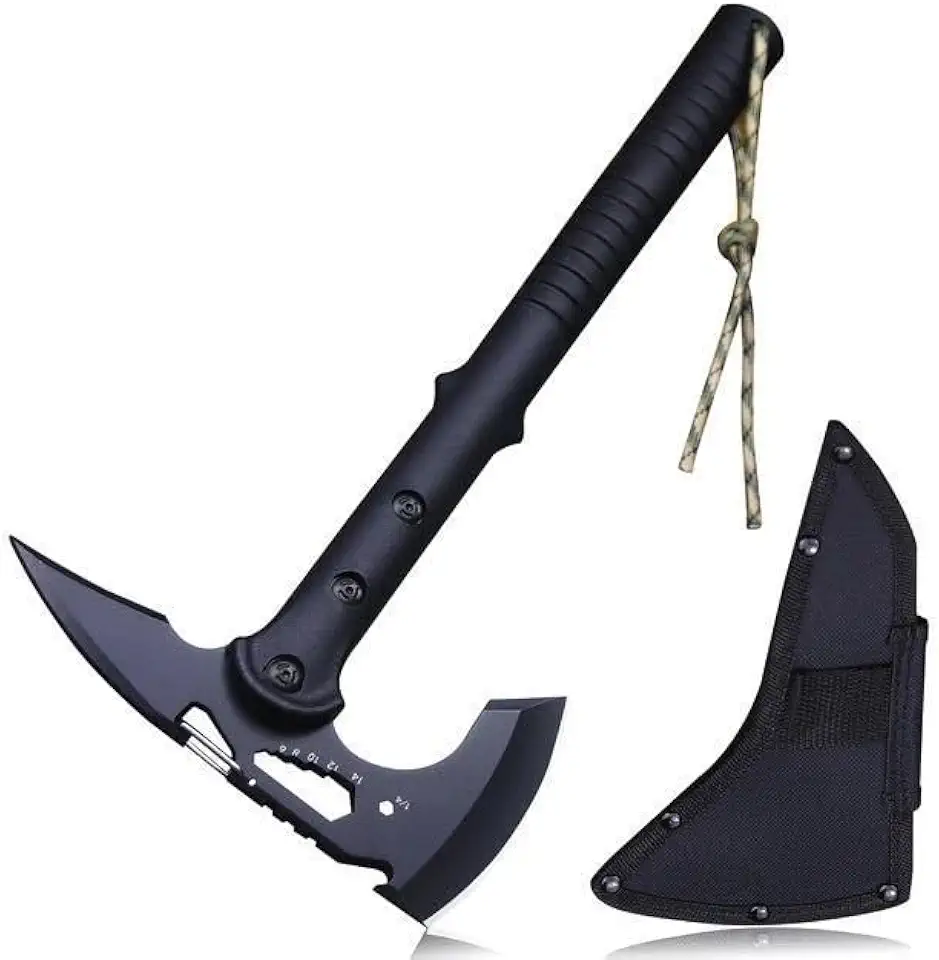 Machado Tático Sobrevivência Tomahawk Combate Martelo Machado Multiuso para Exterior (HW-305026)
