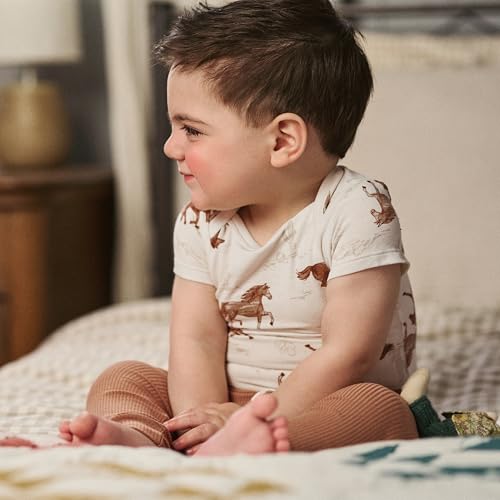 Image of Modern Moments by Gerber Baby Viscose 4-Pack Bodysuit & Pant Set