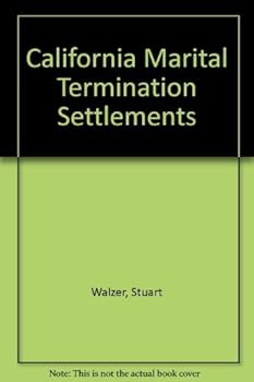 Hardcover California Marital Termination Settlements Book