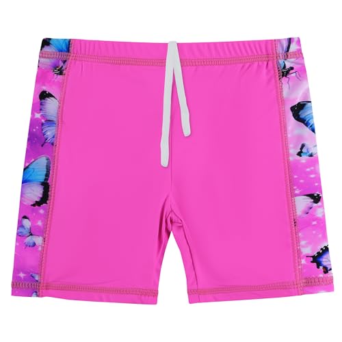Image of Girls Two Piece Swimsuit Floral UPF 50+ Rash Guard Set Kids Beach Swimwear