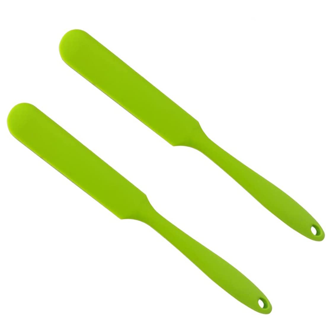 2 Pieces Long Handle Silicone Spatulas, Non-Stick Rubber Scraper, Silicone Scraper for Jars, Smoothies, Blenders, for Cooking, Baking, Mixing, Versatile Kitchen Tool (Pack of 2, Black+Red) — Amazon image 17
