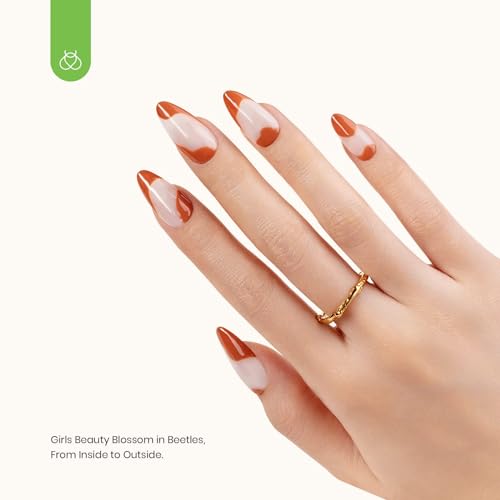 Beetles Gel Polish HU-XI-81 Beetles 3Pcs 15Ml Top And Base Coat Builder Nail Gel Set No Wipe Gel Top Coat Base Gel Builder Extension Gel thumb #7
