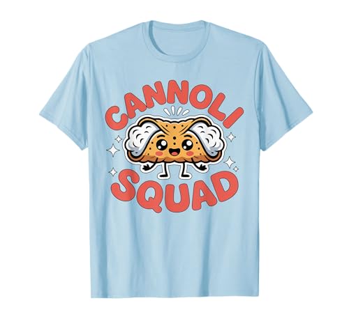 Little Cannoli Squad Funny Italian Food Toddler Italy Italia T-Shirt