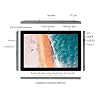 10.1 Windows10 Tablet, 2 in 1 Tablet PC ALLDOCUBE iWORK20 Touch Screen Laptop with Keyboard and Stylus Pen /4GB +128GB Laptop/Intel Celeron N4020/Type-C/Micro HDMI 2.4G+5G WIFI/Bluetooth 4.2/Max