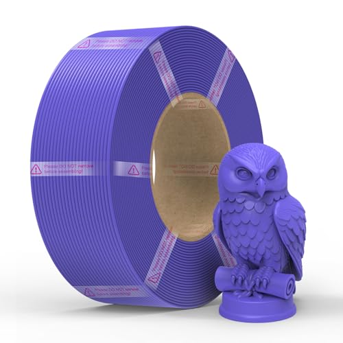 NextShapes Standard PLA Refilament 1.75mm, 1kg 3D Printer Refill for Reusable Spools(2.2lbs), Dimensional Accuracy +/- 0.02mm, Fit Most FDM Printer (Purple, 1000g)