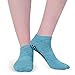 Sore AF Sticky Socks for Barre, Pilates, Yoga Life By Lexie,Blue,One Size Fits All