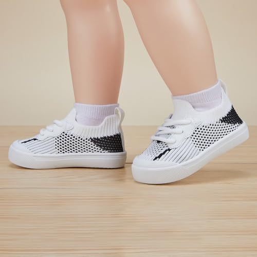 Image of BMCiTYBM Baby Sneakers Girls Boys Lightweight Breathable Mesh First Walkers Shoes 6-24 Months