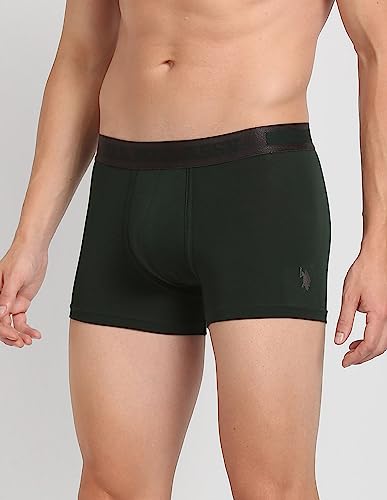Image of U.S. Polo ASSN. Men's PT001 Supima Cotton Ultra Soft No Marks Waistband Trunks - Pack of 1