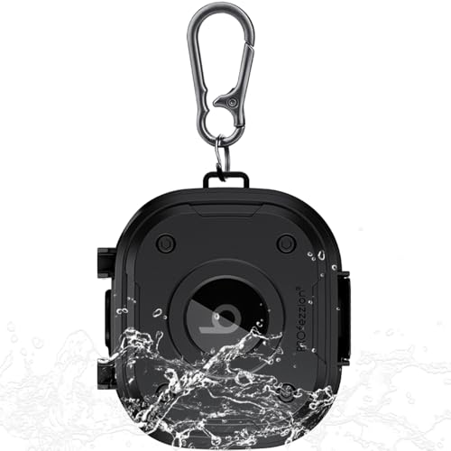 PROfezzion Beats Powerbeats Pro 2 ケース 防水防塵 衝撃防止 落下防止 擦り傷防止 着装ワイヤレス充電可能 充電ライト見え カラビナ付き 携帯便利 ロック機能 ABS材質 ハードケース Beats Powerbeats P