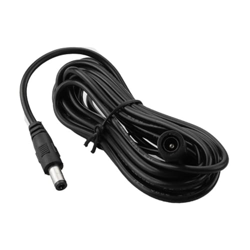 DC5.5x2.1mm �ݒu�җp�d���R�[�h�������C���[, 8���[�g�� | Security Cameras Routers LED Lights Extended Power Cable for Security Camera