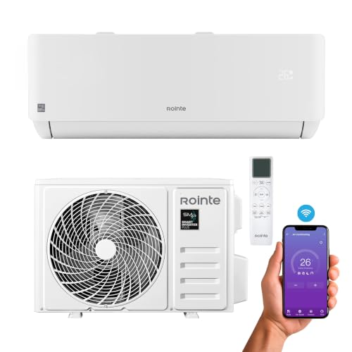 Rointe RX20 Split Air Conditioner A+++ 3000 frigories Cooling and Heating 12000 BTU WiFi Heat Pump A+++/A++ Class Dehumidifier R32 Refrigerant [Energy Efficiency Class A+++]