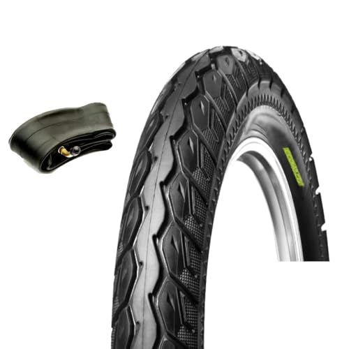 1 Reifen 18 x 2,50 (64-355) + Straßenreifen 18 Zoll für Scooter, Erwachsene, Elektrofahrrad, Motorrad