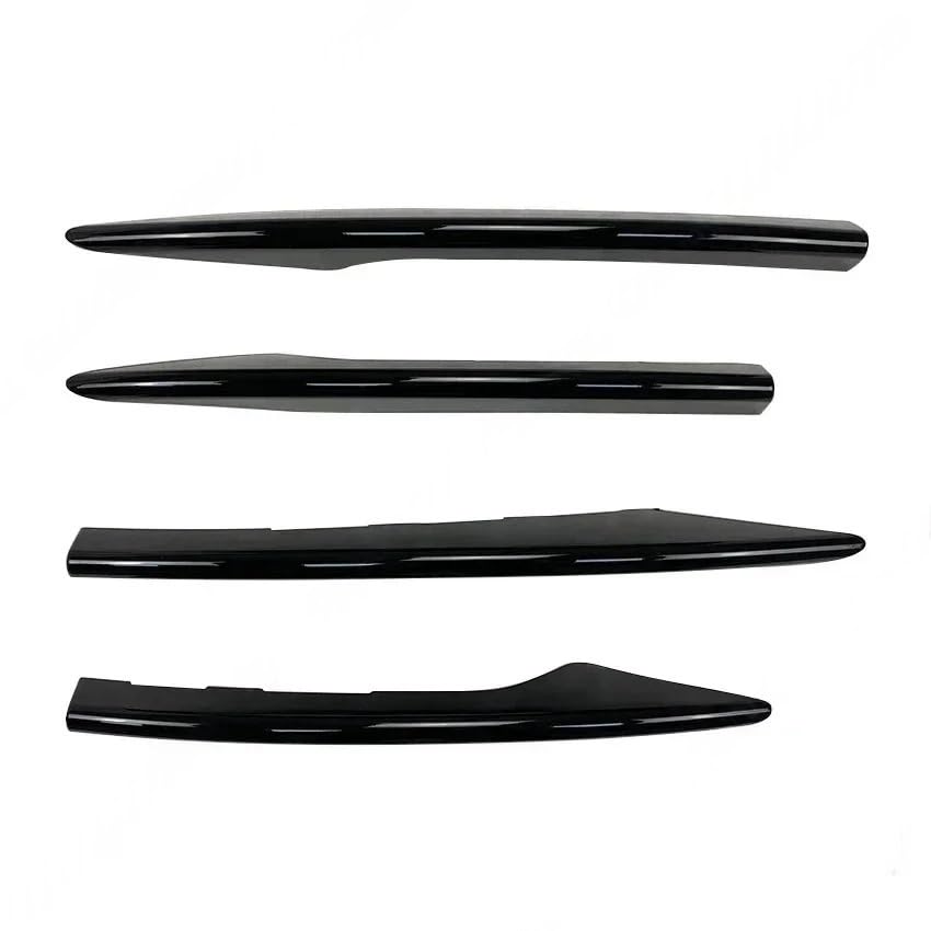 Spoiler avant Mercedes Classe E W213 tuning lèvre pare-chocs E53 E300 E200 gloss black
