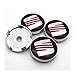 Without 4pcs 56mm et 60mm Wheel Cover Centre Hub Cover Logo Badge for Seat (Color : Y3)