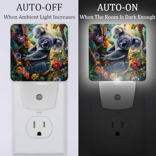 Lámpara de noche LED con sensor 2 piezas miniatura 2