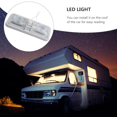 Luz LED de Techo 12v White Impermeable en ABS para Vehículos