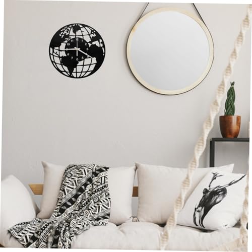 Horloge murale silencieuse design créatif : pendule de qualité supérieure - 5