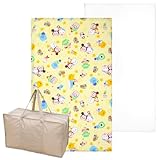 un doudou お昼寝布団 3点 セット ディズニー ツムツム 綿100% 防水バッグ 付 固わたマットタイプ 保育園 全部洗える お昼寝布団セット NZ1263-FUTON-3 C-140