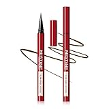 Mistine Light Brown Liquid Eyeliner Pen All Day Smudge Proof and Waterproof Eye Liner Essential with