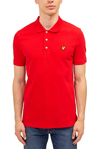 Polo Lyle and Scott regular uni parfait pour le bureau en taille S
