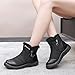 Women'S Winter Boots Fashion Western Anti-Slip Snow Booties Athletic Waterproof Zip Up Slip On Boots Work Trekking Shoes