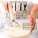 Complete Sourdough Starter Kit, Sourdough Bread Baking Supplies, Banneton Bread Proofing Basket with Sourdough Starter Jar, 9inch Round Bread Proofing Basket, for Bread Baking gallery 3