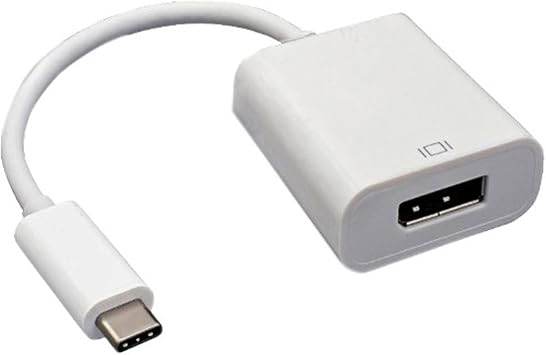 Tera Grand USB 3.1 Type-C Male to DisplayPort Female Adapter, White