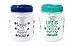 Greenbrier Blue & Teal Dog Treat Containers