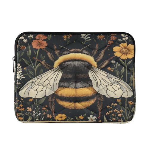 Funda para Laptop 15-16 pulg. Impermeable flores miniatura 1