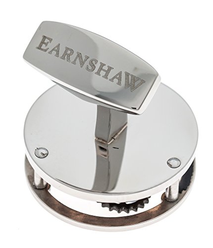 Thomas Earnshaw ES-002-C1 Mens gear staal manchetknopen - Image 5