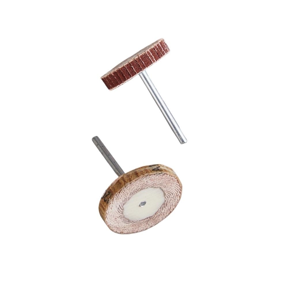 100 szt. akcesoriów 80-600Grit ściernice listkowe szczotkowe głowica szlifierska narzędzie obrotowe wanglan(400,30x5x3mm)