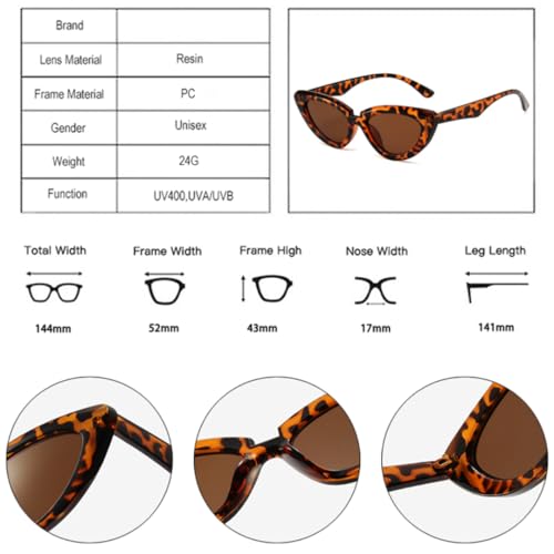 Lunettes de soleil œil de chat pour vos terrasses et sorties d'été