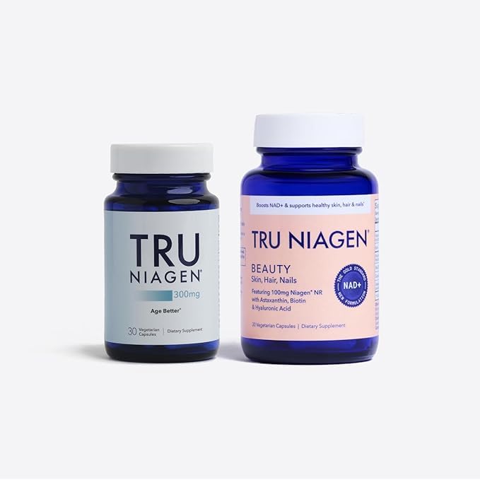 Evorina TRU NIAGEN 300mg + Beauty Bundle. A Comprehensive Bundle for Daily NAD+ Support with targeted Beauty Actives for Healthy Skin, Hair, and Nails at The Cellular Level. | High Strength Herbal Supplement | Clean Label Ayurvedic Wellness-image-48
