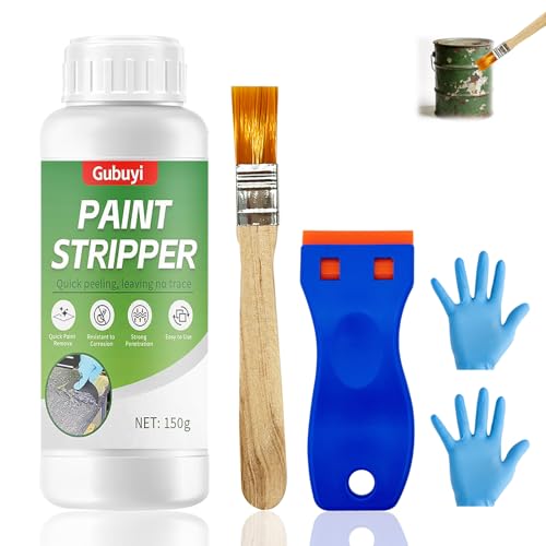 150g Decapante de Pinturas, Removedor de Pintura, Decapante para Madera, Decapante De Pintura Para Metal, Removedor Altamente Efectivo de Pintura, Para Coches Maquinaria