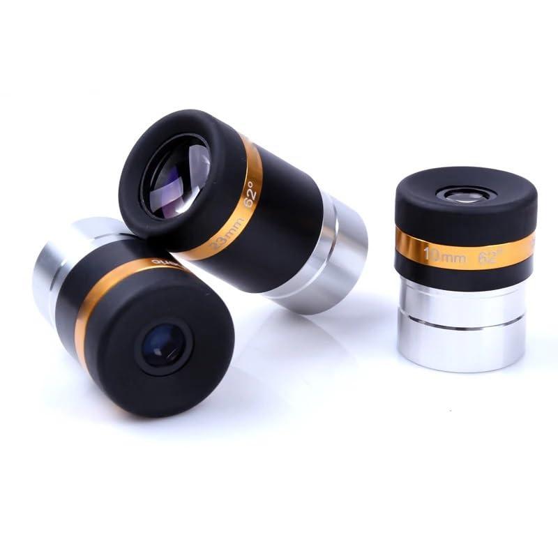 Ocular asférico de 4mm con gran angular de 62° para observaciones astronómicas en 1,25" 2
