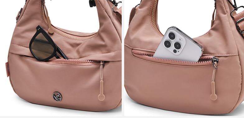 Bolso cruzado de nylon para mujer, ligero y casual miniatura 5