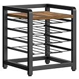 YATINEY Cajón Porta Cápsulas de Café, Marrón Vintage y Negro XKH04BRY1